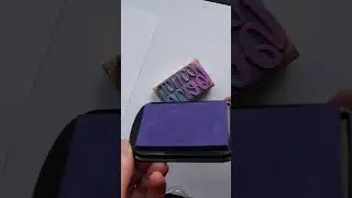DIY Ombre Effect with Rubber Stamp