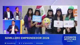 Entrevista en TV Cosmos: CCLL lanza su programa de vacaciones útiles 'Semillero Emprendedor 2026'