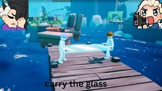 2 idiots play carry the glass