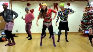 Dance Performance at the Seminar House 4 Christmas Party