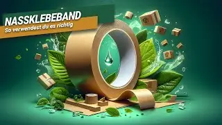 Nassklebeband: Revolution für nachhaltiges Verpacken