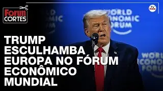 Trump esculhamba Europa no Fórum Econômico Mundial