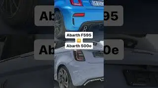 Soundcheck Abarth F595 🆚 Abarth 500e