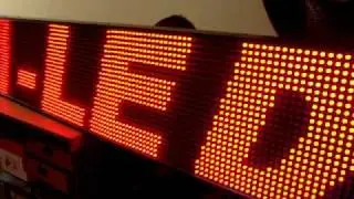 Бегущая строка электронная - www.prom-led.ru