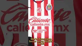 Chivas Home Soccer Jersey 2024/25 - FanKitOutlet shop #soccer#soccerjersey #chivas