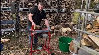 MITOX LS41 ELECTRIC LOG SPLITTER ONE HANDED OPERATION