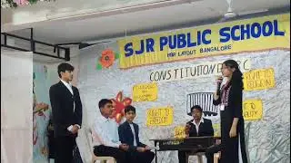 Constitution day Celebration at SJR Public School, HBR Layout
