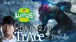 JAG TrAce TRUNDLE vs SHEN TOP - Patch 6.15 KR Ranked | League of Legends
