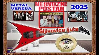 NERVOZNI POŠTAR - Šljivovica ljuta / AI - Metal Cover / 2025