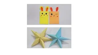 3D paper star /rabbit bag /paper star /gift bag /easy paper star /money bag /easy money bag /easy 