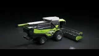 🚜 The world's first hybrid high-capacity intelligent harvester, the H7-600E, has officially debuted.
