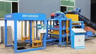 Línea de producción completa de la máquina para fabricar bloques de adoquín QT4-25