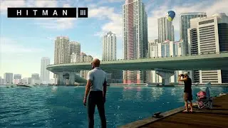Walking Tour in MIAMI - USA [ Hitman 3 ]