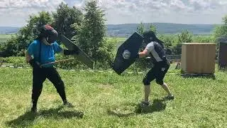 Keltische Kampftechniken - Celtic Combat Experiments: Sparring 4