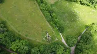 Blackdown hills overflight 4k
