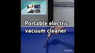 3 in 1 Portable Vacuum Cleaner Duster Blower Air Pump Wireless Handheld Clean
