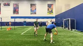 MKE Turf Volleyball Men's Quads Pool Play (1 vs 3) Phan vs Belknapp Set 1