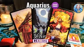 AQUARIUS ♒ LOVE March ~ They feel like you ignore them! THE PERSON MOST ON YOUR MIND