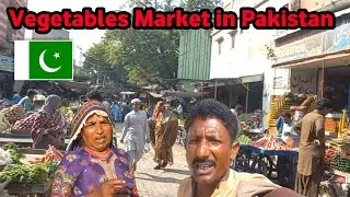 Vegetables Market in Pakistan 🥬🥒🥕🇵🇰 || Hemraj Vlogs