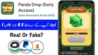 Panda Drop App Real Or Fake | Panda Drop App Withdrawal | Panda Drop Review