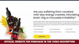 ⚠️ALERT  The Shocking Truth about Sugar Defender! Don't Buy Before Watching This Detailed Review!