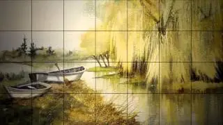 Watercolor Artist Mark Polomchak at World of Color Expo 2015