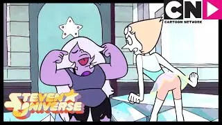Steven Universe | Pearl and Garnet Upset Amethyst | Tiger Millionaire | Cartoon Network
