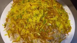 طرز تهیه زرده پلو غذا اصیل افغانی