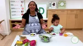 Delicious Dragon Fruit Salad!| Nutrition Recipes with Playgarden Online|Preschool Educational Videos