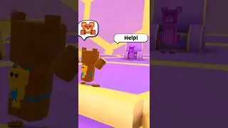 Baaren Gets Angry At Purple Bear in Super Bear Adventure #superbearadventure