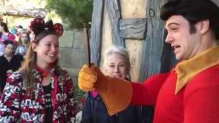Gaston won't put down a mirror! Loves admiring himself! Hilarious!