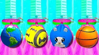 Who Would Win: Going Ball vs Rollance vs Fly Ball Jump vs Rolling Ball? Race-668