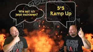 5*5 Ramp Up - MEIN AKTUELLER TRAININGSPLAN #brock_n_talk #1 kraftsport strongman bankdrücken fitness