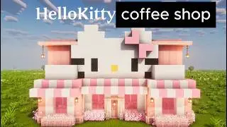 I Built a Hello Kitty Cafe in Minecraft