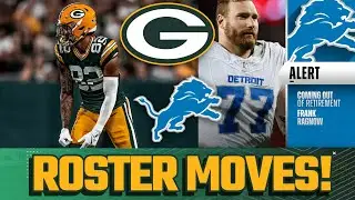 BREAKING! Packers & Lions Make SEVERAL Roster Moves Before EPIC Thanksgiving Matchup!