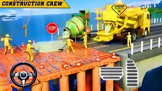 Bridge Construction 🚧 3D Gameplay- Android 🎮 Game