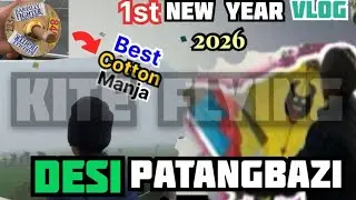 Best cotton manja (8400)🔥||🪁Desi patangbazi||🪁kite Fight||Cotton Manja ||