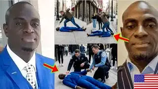 Watch: Video Of Ghanaian Innocent Man St@bbed To De@th In Usa