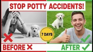 How To Potty Train A Puppy in 7 Days! (WORKS FOR ANY BREED) 🐕