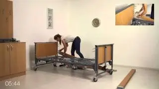 Aufbau Pflegebett ECOFIT S
