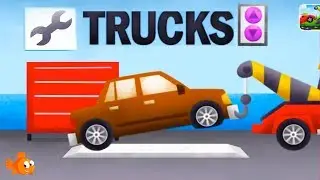АВТОРЕМОНТ ГАРАЖ! - Грузовики! Демонстрация приложений Build & Play Kids для iPad Приложения для Android