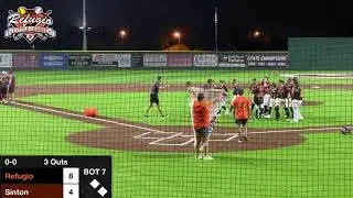 2024:  Junior League ⚾️:  Game 2:  Refugio vs Sinton