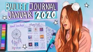 bullet journal set up 2020 | Januar | dreamcatcher theme || Foxy Draws