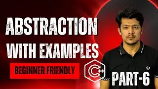 Abstraction in C++ | OOP Concepts Explained with Examples | Hindi Urdu