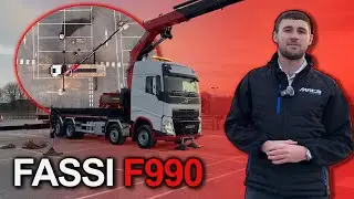 This Is One Of The Most POWERFUL Cranes - The Incredible FASSI F990