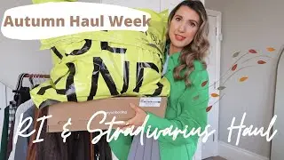 RIVER ISLAND & STRADIVARIUS AUTUMN HAUL // AUTUMN HAUL WEEK 2021