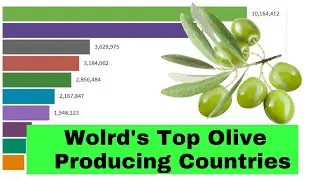 Country ranking| World's Top Olive Producing Countries (1961-2018)