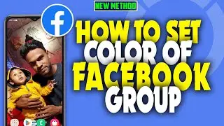 how to set color of Facebook group 2023