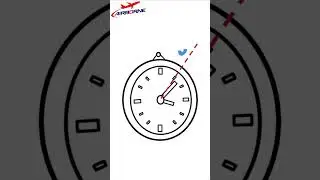 Easiest Way to Calculate Cross Wind Component (clock method) #shorts 😯✈️  #shorts #short