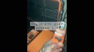 RIGID PRO GEAR SYSTEM 2.0 ORGANIZER review 👍🏼